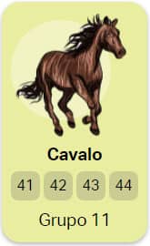 Cavalo - Grupo 11 do Jogo do Bicho
