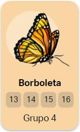 Borboleta - Grupo 4 do Jogo do Bicho